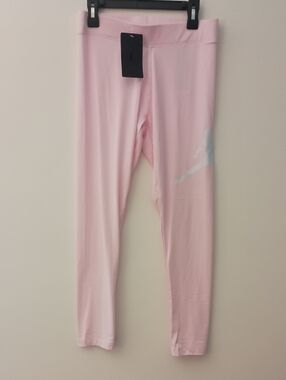 Jordan Girls' Light Pink Leggings - Athletic Stretch Bottoms